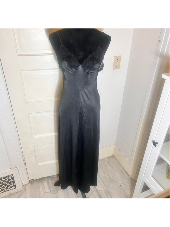 I. Magnin Other - Women's I. Magnin Black Lace Chemise Slip Dress S Romantic Date Night Goth